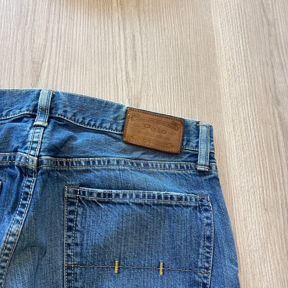 Men's Polo Ralph Lauren Authentic Dungarees Medium Wash Denim Jeans Sz 32 x 30 - Picture 2 of 6